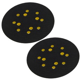 Aynaxcol 2 Pcs 5" 8 Holes Hook and Loop Pad Universal Orbital Sander Pad Replacement for Ryobi Replacement for Craftsman Replacement for Milwauke Random Orbital Sanders
