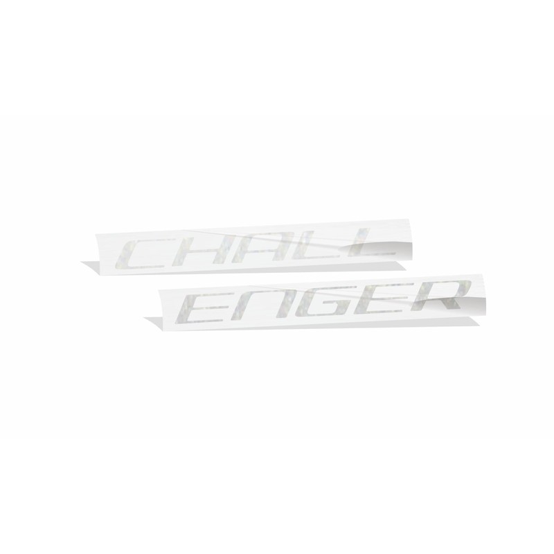 Challenger Grille Emblem Overlay Decal - 08-14 Challenger - (Color: