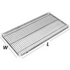 Nexel Wire Shelf, Silver Epoxy Finish, 18"W x 42"L