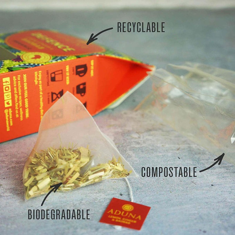 Aduna Defence African Super-Tea with Natural Baobab, Ginger & Lemon