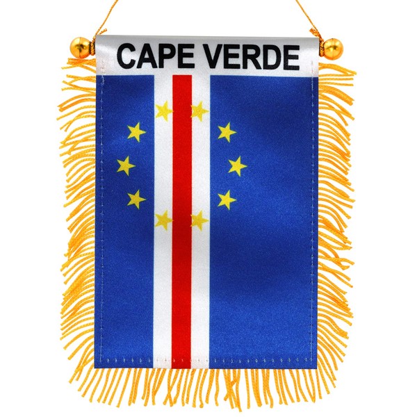 Anley 4 X 6 Inch Cape Verde Fringy Window Hanging
