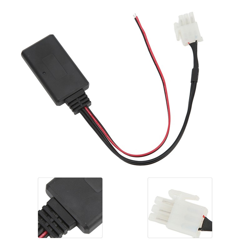 Bluetooth 5.0 AUX In Cable 3 Pin Car Stereo Music