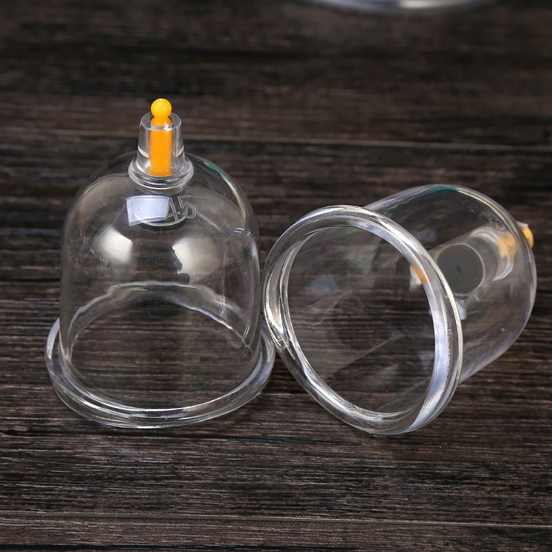 24pcs U shape Cups Chinese Vacuum Cupping Set Massage Therapy