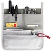 Multi Pocket Admin Organizer for Backpack, Hook and Loop Pouch