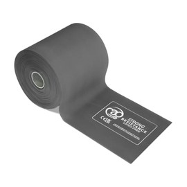 Fitness Mad Latex-Free Exercise Resistance Band Roll | 15m Long Band for Physiotherapy, Stretching & Strength Training | Gym or Home Use | 3 Resistance Options | 15m x 10cm