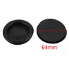 sourcingmap 2Pcs 55mm Drill Hole Diameter Electrical Rubber Wire Protection