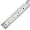 Dapetz ® 12" Stainless Steel Ruler Metal Rule Double Side