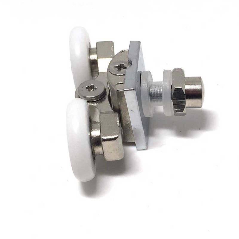Shower Double Door Wheels 23mm Shower Door Rollers 4pcs