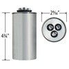 GE Genteq Round Capacitor 60 5 uf MFD 440 Volt