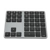 Wireless Number Pad 35 Keys Scissor Switch BT5.0 Aluminium Alloy