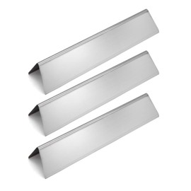 Hongso 7635 Stainless Steel Grill Heat Shield Tent Flavorizer Bars Replacement for Weber Spirit 200 Series, Spirit E/S 200 & 210 with Front-Mounted Control Panels, 15.3" Heat Plates 7635 3-Pack