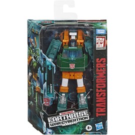 Transformers Toys Generations War for Cybertron: Earthrise Deluxe Wfc-E5 Hoist Action Figure - Kids Ages 8 & Up, 5
