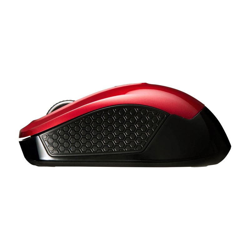 Sanwa Supply MA-BTBL29RN Bluetooth 5.0 Blue LED Mouse (Red)