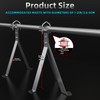 12" Heavy-Duty Antenna Mast, Antenna Wall Mount, Windproof Antenna Mounting