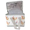LEONARDO Lesser & Pavey Lunch Bag Chickens, Multi-Colour, 22 x