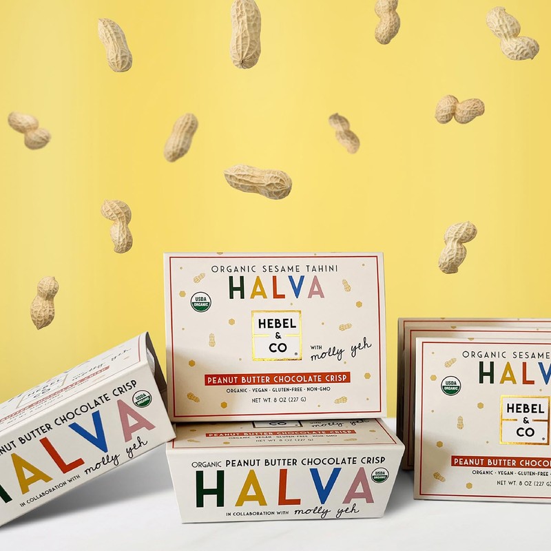 HEBEL & CO Peanut Butter Chocolate Crisp Halva - 8