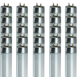 F25T8/830/ECO 25W 36 Inch T8 Fluorescent Light Bulb | 3500K Soft White Medium Bi-Pin Base | 2225 Lumens 86 CRI 36000 Life Hours | Instant/Programmed Start | 25 Pack by GoodBulb