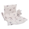 Baby High Chair Cushion Waterproof Nylon Seat and Back Protection