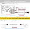 Quad Row Bright Outdoor IP67 Waterproof LED Light Strip 5M,
