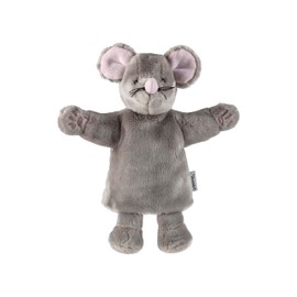 Kids Hand Puppet Mouse Soft Toy for Kasperle Theatre, First Role Play and Story Telling for Girls and Boys