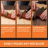 Rolling Knife Sharpener Kit with Diamond Wheels – 15°/20° Magnetic