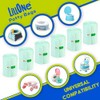 LillOne – 90 Universal Portable Potty Bags with Drawstring –