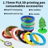 30 Colors 3D Pen Filament PLA Refills Compatible with Most