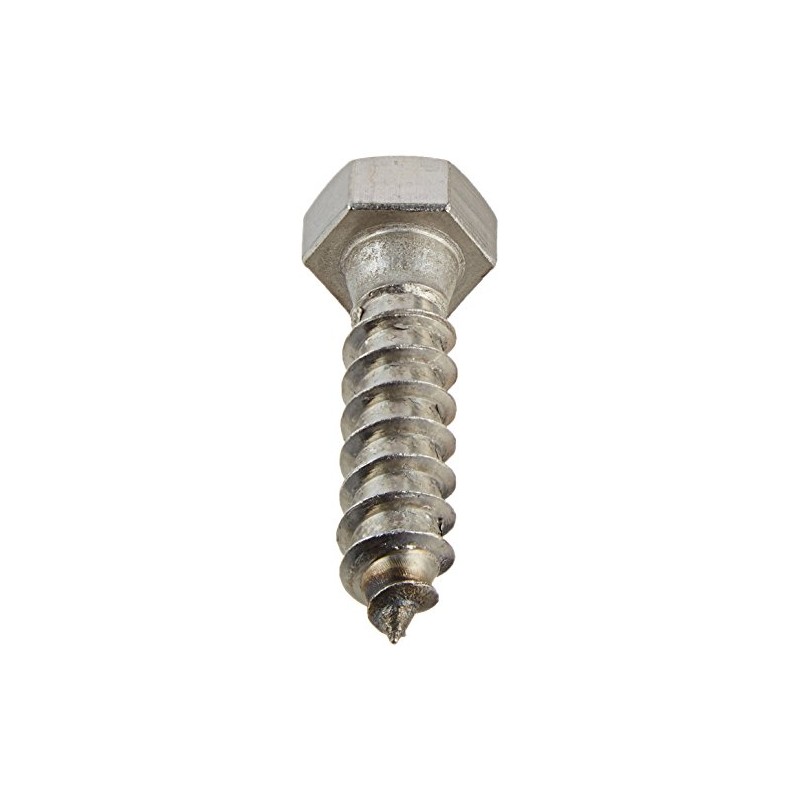 Hillman 832062 3/8 x 1-1/2-Inch Stainless Steel Hex Lag Screws,