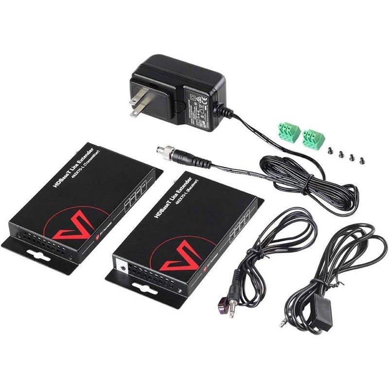 AV Access HDBaseT HDMI Extender Over Cat6a/7, 4K@60Hz 130ft /