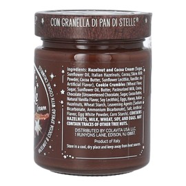 Mulino Bianco Pan Di Stelle Cookies Pack of 2 Glass Bottle