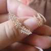 Aonklot Leaf Ear Cuff Earrings for Women - Non Piercing