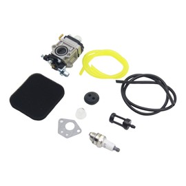 JIUDANI 300486 43cc Carburetor Compatible with Earthquake Tiller - Fits MC43, E43, WE43, E43CE, E43WC Auger, Tiller, Cultivator, and Edger