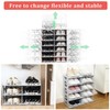 TXALWIQ 6-Tier Shoe Rack,Stackable Storage Organizer for Bedroom Entryway, Adjustable