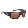 Hobie Bluefin Polarized Rectangular Sunglasses, Copper Nylon Lens, OSFA