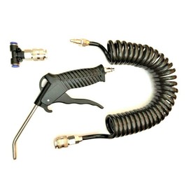 Compressed Air Gun 5 m Spiral Hose T-Piece Blow Gun Air Gun Truck