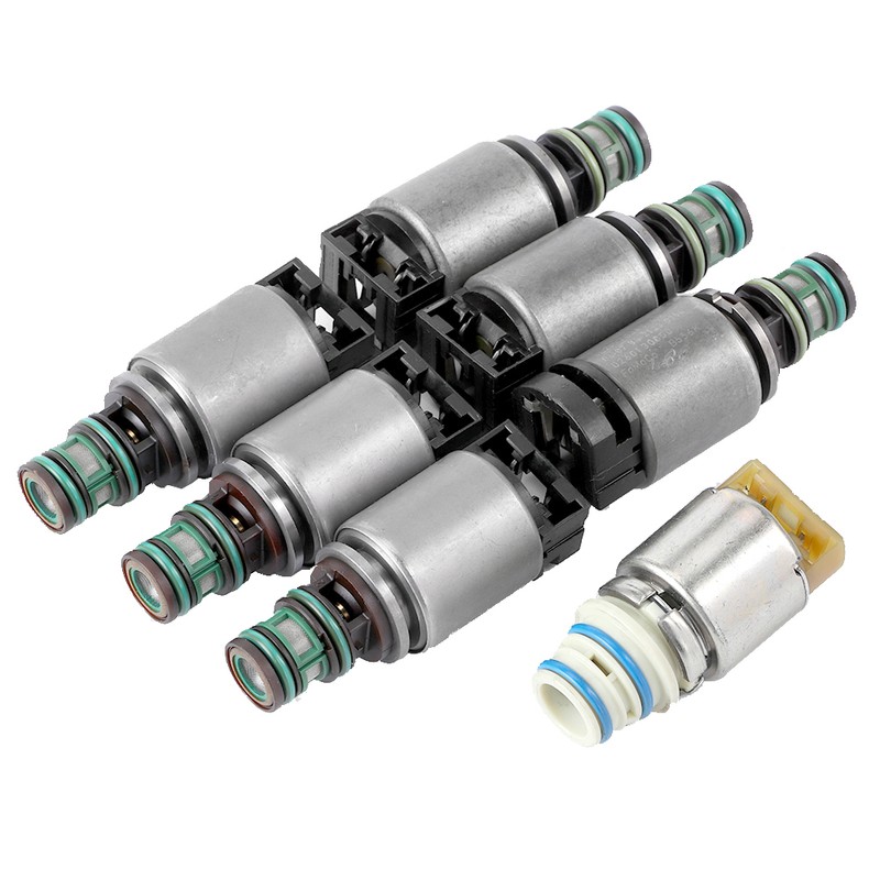 7pcs Transmission Valve Body Solenoid 6R60/6R80 Fit for Ford