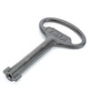204-0107.00-00000 DIRAK Compatible Double Bit 3mm Pin Key Black Zinc