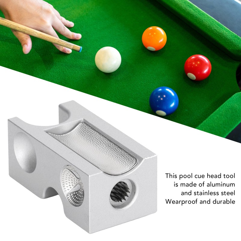 Multifunctional Tip Repair Shaper Ergonomic Design Pool Cue Pinprick Blade