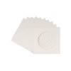 8x8 Mat Bevel Cut for 4x4 Photos - Precut Textured