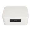 9L Capacity Lockable Storage Trunk for Files Document Organizer Double