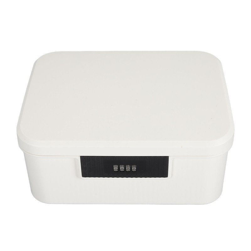 9L Capacity Lockable Storage Trunk for Files Document Organizer Double