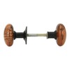 A29 Porcelain Rim Lock Door Knob Set – 2 1/4"