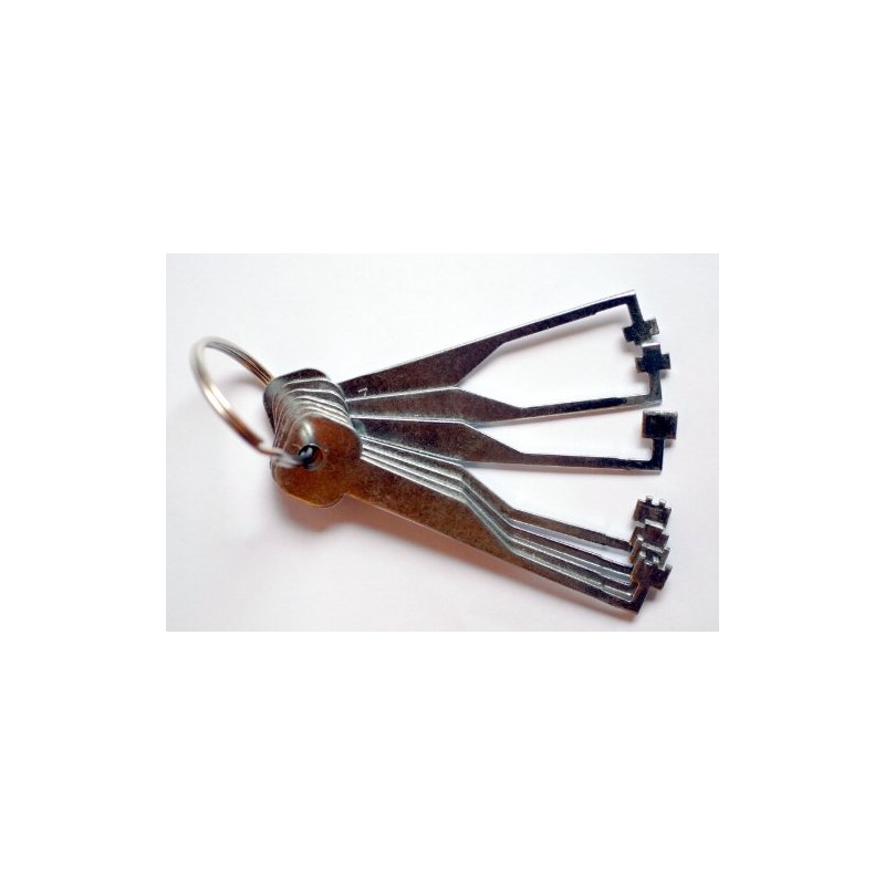 2 Lever Lock Try Out Keys