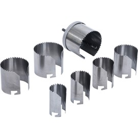 7-piece Hole Saw, 26-63 mm , 2' Depth