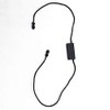 LGEGE Black Hang Tag String Snap Lock Fastener Hook Loop
