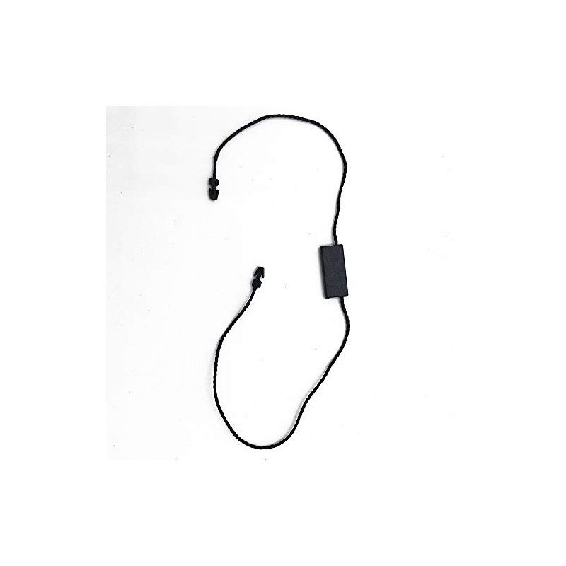 LGEGE Black Hang Tag String Snap Lock Fastener Hook Loop
