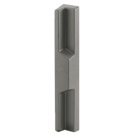 Prime-Line C 1096 Sliding Door Outside Pull, 3-15/16 & 4-15/16, Diecast Construction, Black, Non-Locking, Pack of 1