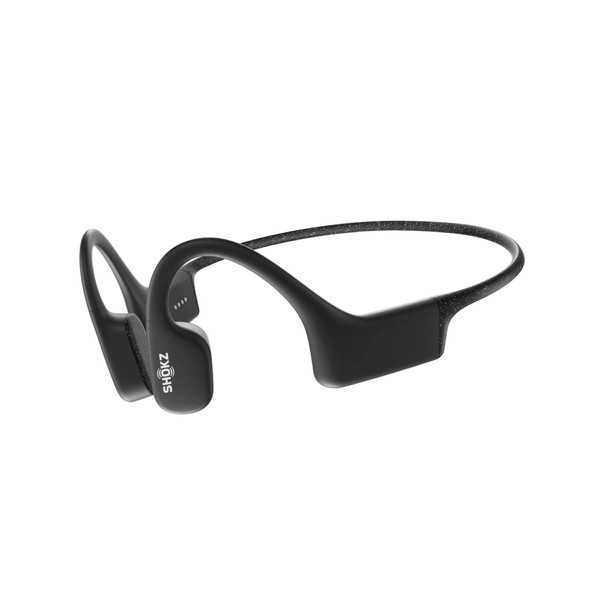 Shokz OpenSwim Swimming MP3 Headphones, Open-Ear Bone Conduction Headset, IP68 Waterproof, 4 GB Memory, MP3 Player for Swimming and Surfing, No Bluetooth, Black Diamond