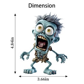 2pcs funny car stickers - car stickers - car stickers and decals - Interesting zombie patterns - for Cars, Trucks, Windows,notebook