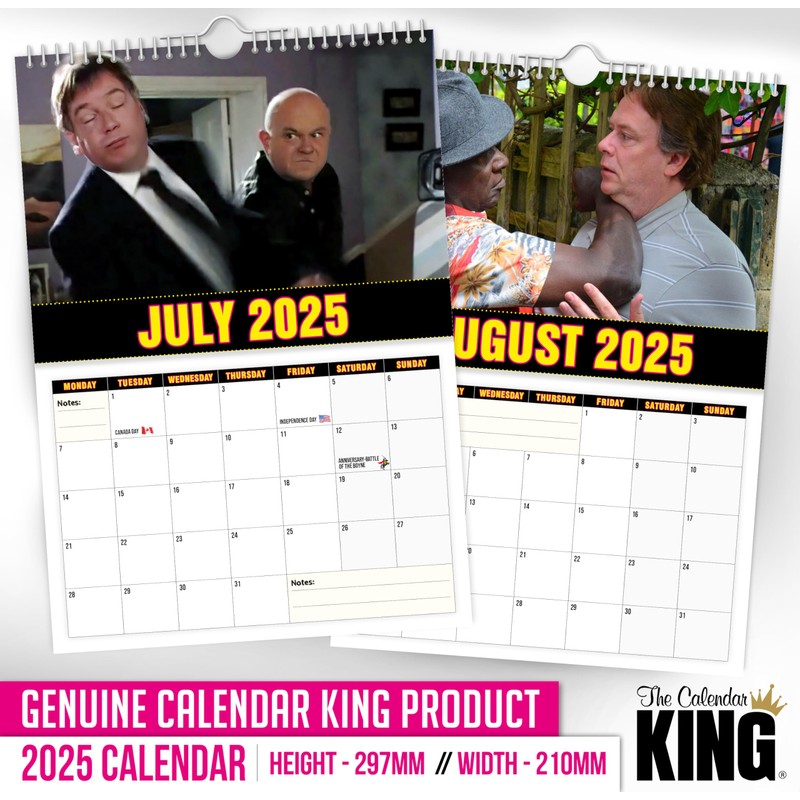 The Calendar King // Ian Beale - 2025 Wall Calendar